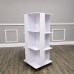 FixtureDisplays® T-Shirt Floor Stand Jeans Pants Gifware Display Shelves Retail Store Merchandiser Roll 20 X 20 X 45
